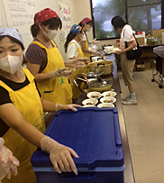 8月14日（月）炊き出し