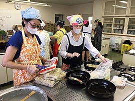 8月19日（土）炊き出し（らくゆう館）