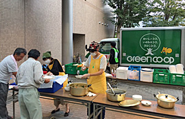 9月10日（日）炊き出し（ピーポート甘木）