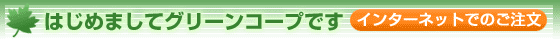 �͂��߂܂��ăO���[���R�[�v�ł��@�C���^�[�l�b�g�ł̂�����