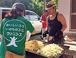 宇城市のお寺の秋祭り