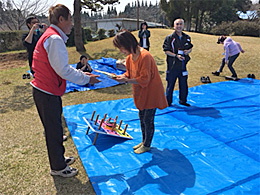 宇城市豊野仮設 お花見