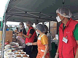 広崎仮設団地秋祭り