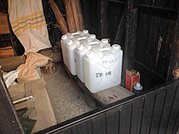 南阿蘇村立野（断水地区）への水のお届け