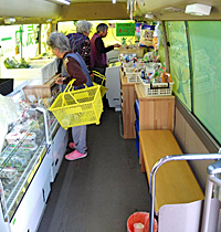 元気カーによる移動販売