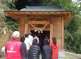 大津町瀬田の瀬田神社の大祓（おおはらい）