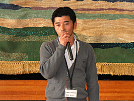 non−GMO牛乳生産者会副委員長 清水さん