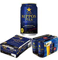 サッポロ NIPPON PILS 350ml×6 ・ 350ml×24