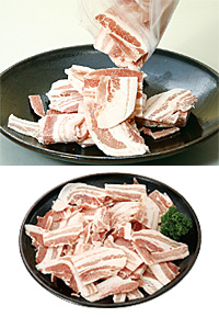 GC産直豚バラ切り落し(袋入り) 280g