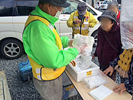 たい焼き配布