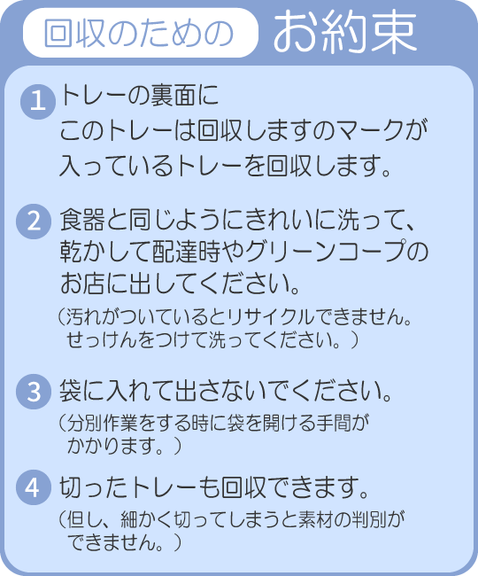 回収のためのお約束