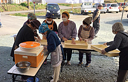 餅つき大会