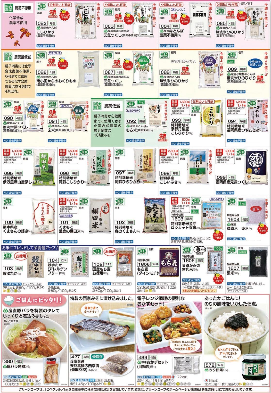 画像：カタログ1面