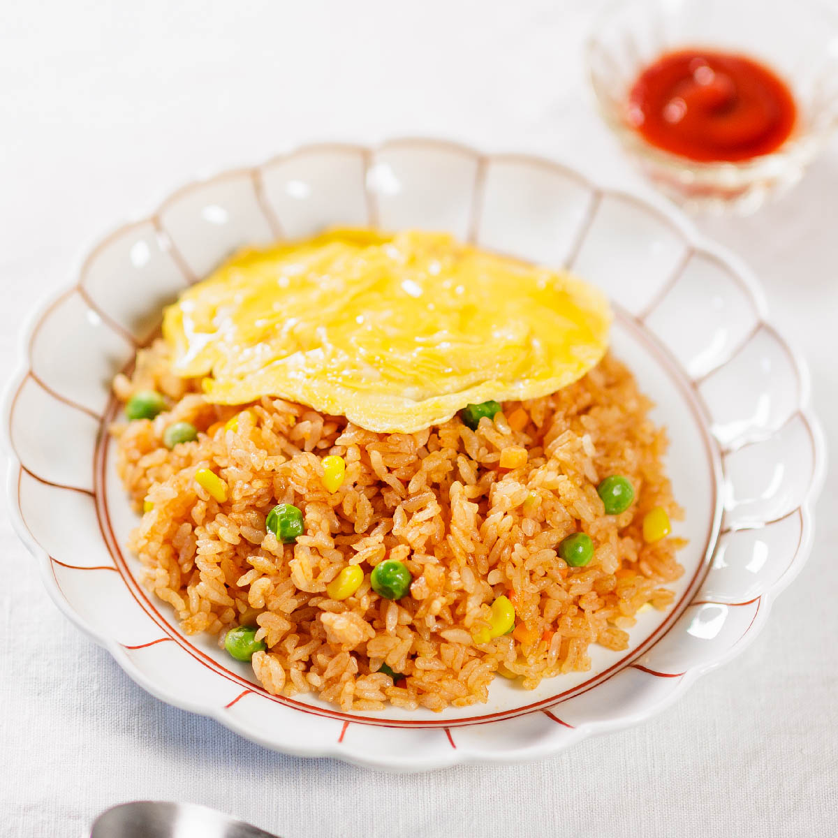 チキンライス調理例