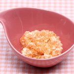 人参の白和え(離乳食)