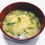 中華風にら玉スープ（生産者おすすめレシピ）