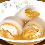 大根とうすあげの巻き煮(生産者おすすめレシピ)