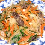 大根入り牛肉炒め(生産者おすすめレシピ)