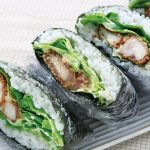 めかじきゴマ醤油揚げのおにぎらず