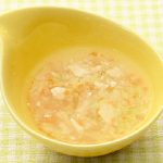 柔らかささみのスープ（離乳食）