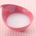米粉でおもゆ(離乳食)