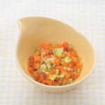 人参とキャベツの昆布だし煮(かみかみ期)(離乳食)