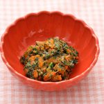 野菜のペースト(ごっくん期)(離乳食)