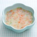 コロコロ野菜のミルクスープ（もぐもぐ期）（離乳食）