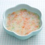 コロコロ野菜のミルクスープ(もぐもぐ期)(離乳食)