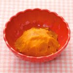 かぼちゃのペースト(ごっくん期)(離乳食)