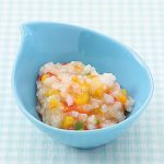 カラフル野菜のお粥（もぐもぐ期）（離乳食）