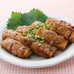 高野豆腐の豚肉巻