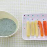 スティック野菜のヨーグルトディップ（かみかみ期）（離乳食）