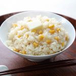 北海道産とうもろこしご飯の素 炊いてみた