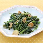 通芯菜の中華炒め