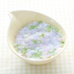 枝豆と鶏ミンチのリゾット風(かみかみ期)(離乳食)