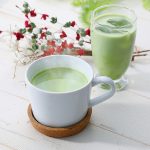 おうちで手軽に！びん牛乳で抹茶ラテ