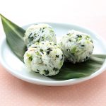 しらす干しと小松菜のおにぎり（幼児食にも）