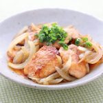 鮭の焼きびたし