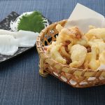 刺身用剣先いか使ってみた、刺身とゲソ天