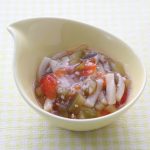 しらすと夏野菜のあんかけうどん（かみかみ期）（離乳食）
