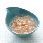 しらすと夏野菜のあんかけうどん（もぐもぐ期）（離乳食）
