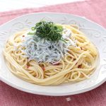 和えるだけ！しらすと梅の和風パスタ
