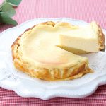 牛乳で作るベイクドチーズケーキ