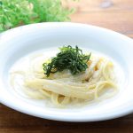 クリーミーたらこパスタ