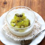 パンナコッタキウイソース