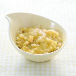 黄緑キューブで簡単リゾット（かみかみ期）（離乳食）