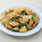 大根と鶏肉の和風カレー煮込み