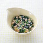 ほうれん草としらすの納豆和え(かみかみ期)(離乳食)