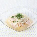 浅漬けの素ですぐできる!玉ねぎとハムのマリネ